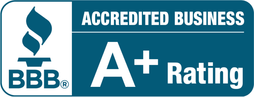 BBB A+ rating badge